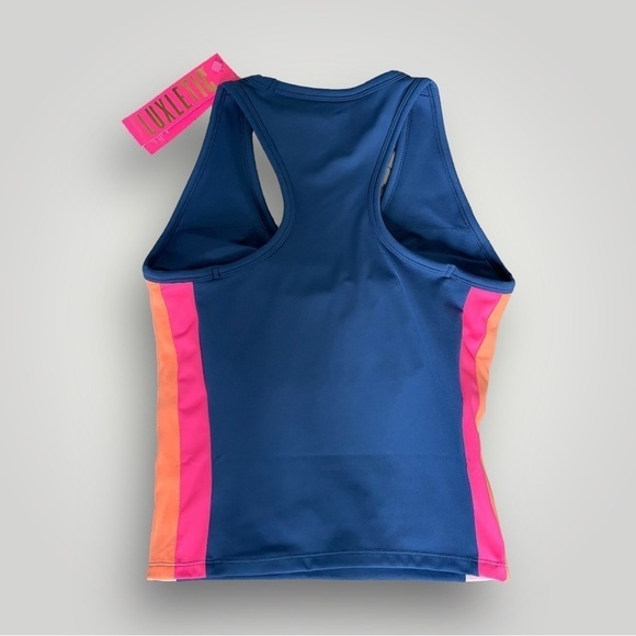 Lilly Pulitzer Luxletic Vanti UPF 50 Tank | Built In Bra Top Size S NWT - Picture 5 of 12